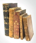 Seneca's Morals; By Way of Abstract. 1811. Volume one only. Full calf binding; Baxter Richard: The R