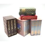 Folio Society - six slip cases including Arabian Night in six volumes
