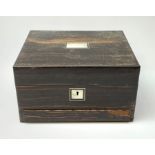 A Victorian coromandel box