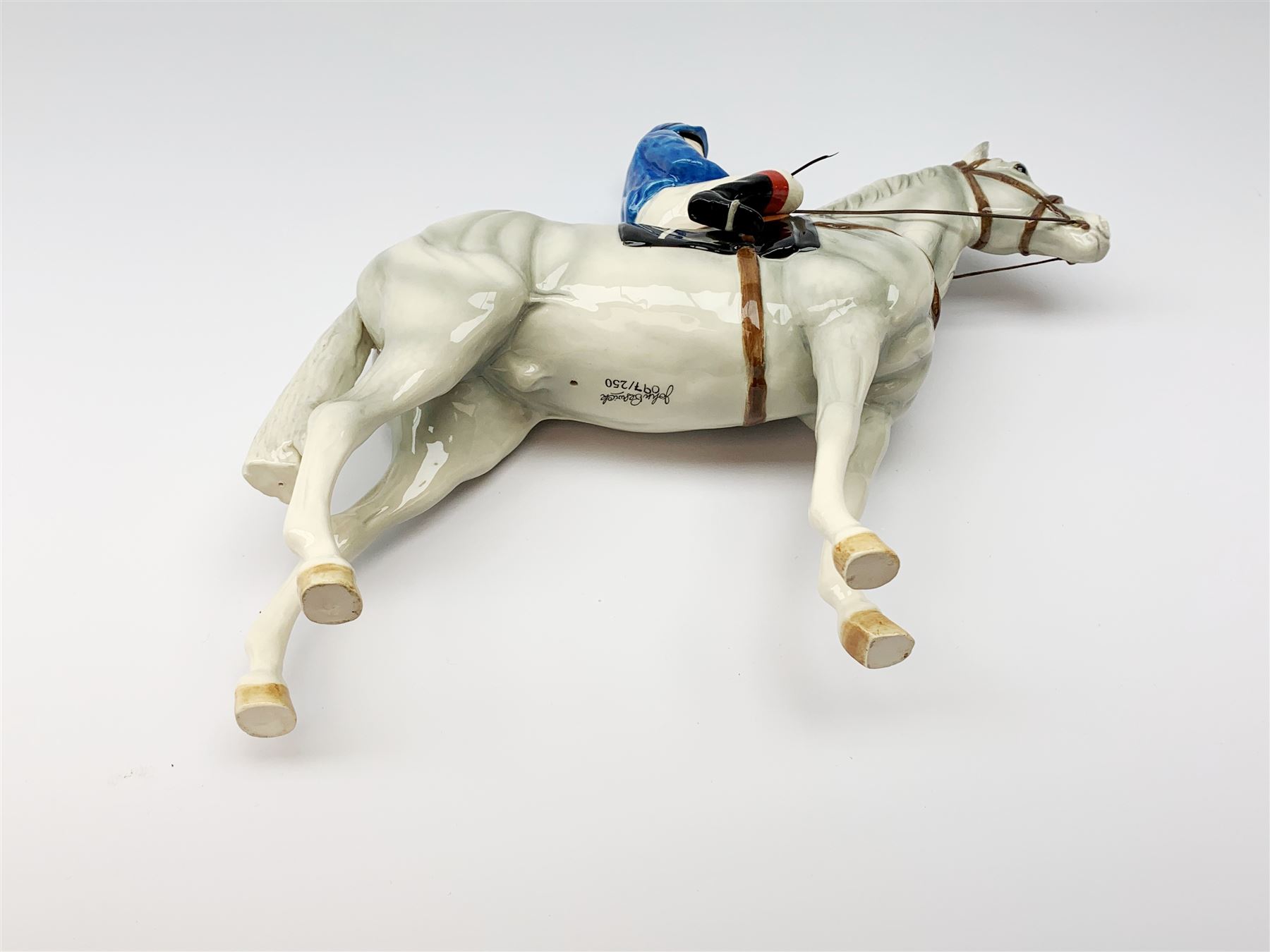 A limited edition John Beswick jockey on horseback - Image 15 of 37