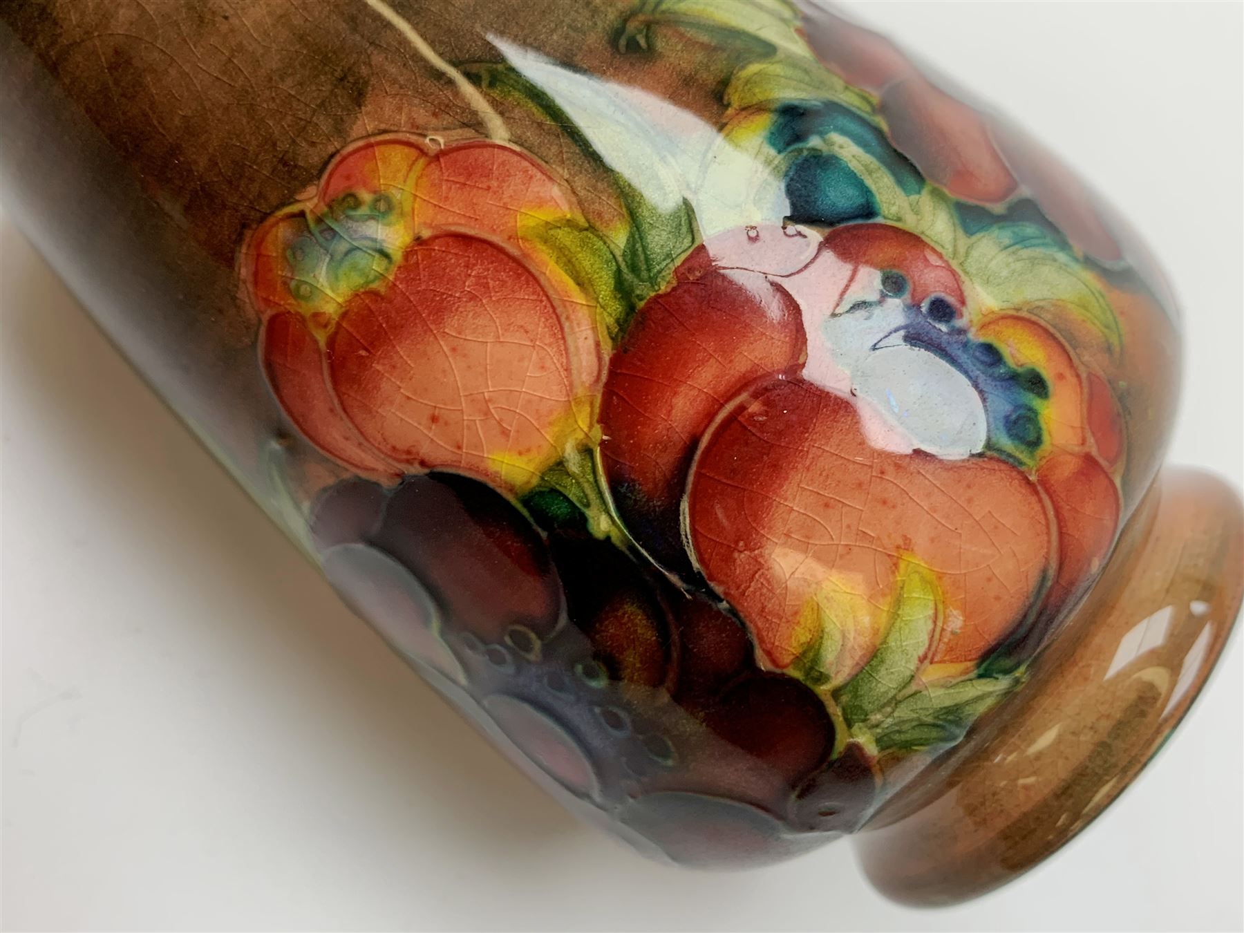 A Moorcroft flambe vase - Image 5 of 5