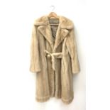 A Vintage Pearl Mink full length coat