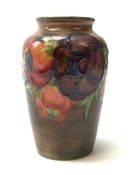 A Moorcroft flambe vase