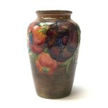 A Moorcroft flambe vase