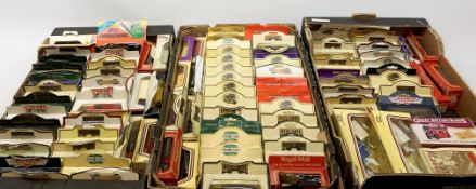 A large collection of various Diecast model vehicles