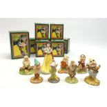 Royal Doulton Snow White and the Seven Dwarfs figurines