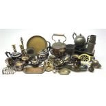 A quantity of assorted silver plate