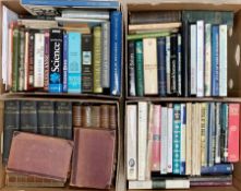 Four boxes of miscellaneous books