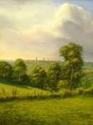 Howard Wood (British 20th century): View from the Heath (towards Wakefield)