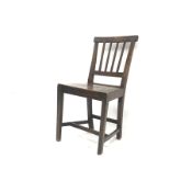 18th century elm country hall chair