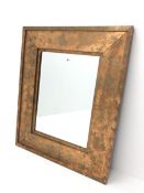 Rectangular acid copper wash finish mirror