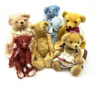 'Compton' - limited edition Deans Rag Book Co. Ltd for Past Times teddy bear No.25/1000 with certifi