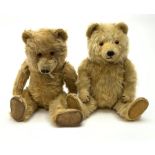Chiltern Ting-a-Ling teddy bear c1950s with blond mohair body