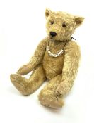 Early 20th century German Steiff large teddy bear c1907 with FF button to left ear