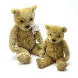 Two 1930s Chiltern type graduated teddy bears