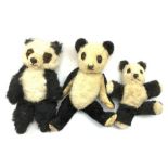 Two 1930s Chiltern panda bears