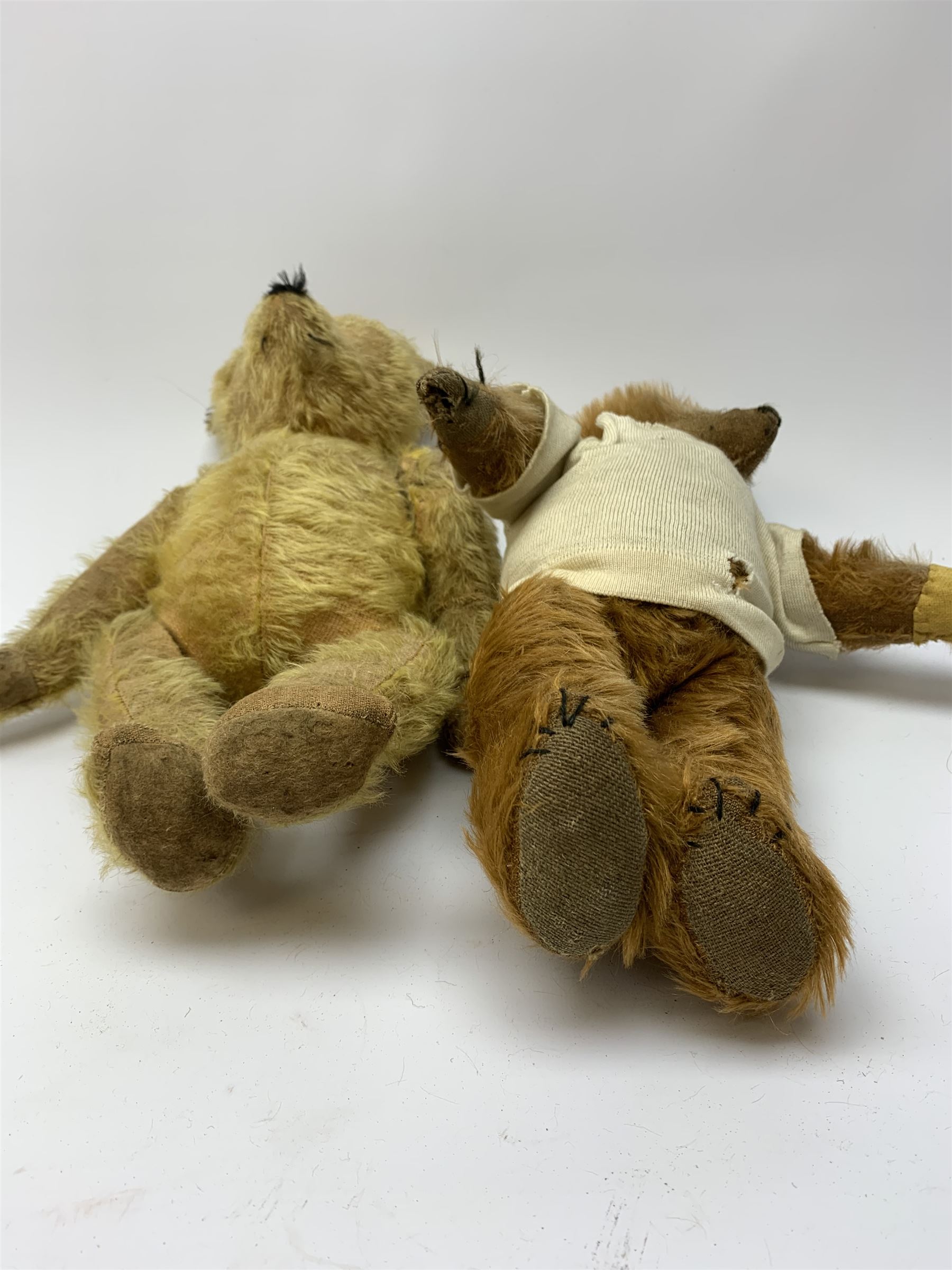 Early 20th century cinnamon coloured bear c1920 - Image 6 of 6