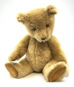 Chiltern Hugmee large teddy bear c1950s with kapok filled long-plush body