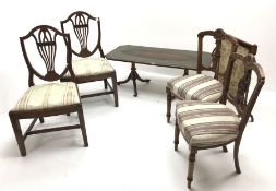 Pair of Edwardian chairs