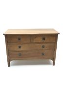 French cherry wood chest