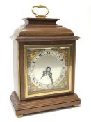 Small late 20th century mahogany cased mantel clock by 'Elliot'