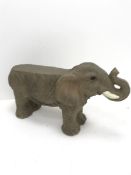 Composite elephant stool