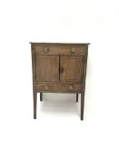 Georgian mahogany night stand