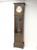 Early 20th century oak longcase clock