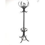 20th century bentwood hat and coat stand