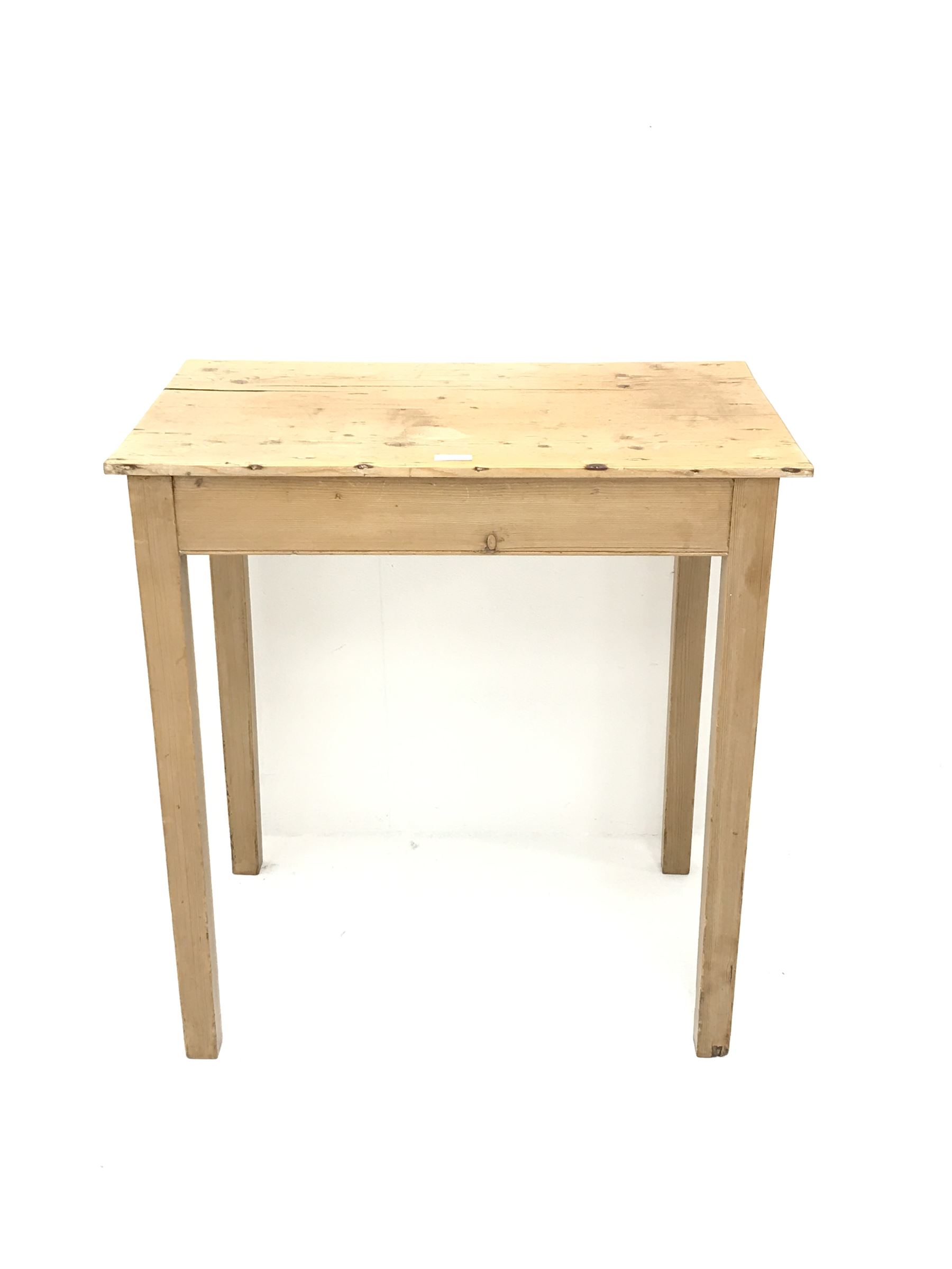 Small pine side table - Image 2 of 2