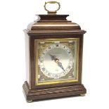 Small late 20th century mahogany cased mantel clock by 'Elliot'