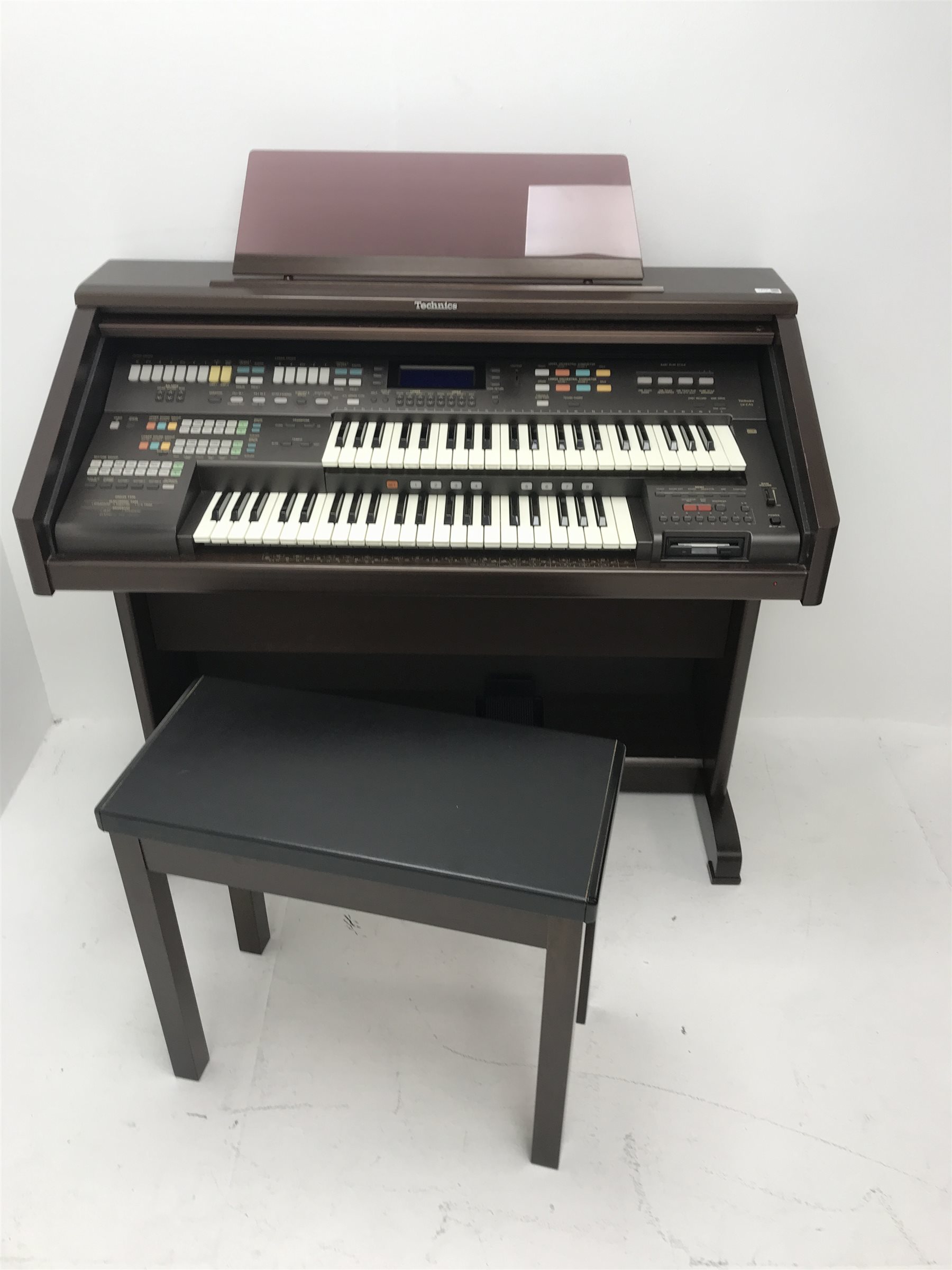 Technics SX-EA5 electric organ and stool - Image 2 of 7