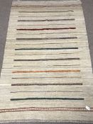 Shiraz Kilim beige ground rug