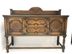 Early 20th century oak sideboard