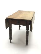 Early 20th century pine drop leaf Pembroke table