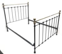 Victorian style 4'6 double bedstead