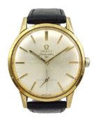 Omega Seamaster 30 gentleman's gold-plated 17 jewels manual wind wristwatch