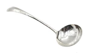 Silver ladle