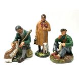 Three Royal Doulton figures