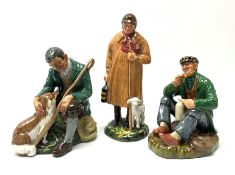 Three Royal Doulton figures