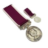 Queen Elizabeth II medal for Long Service and Good Conduct