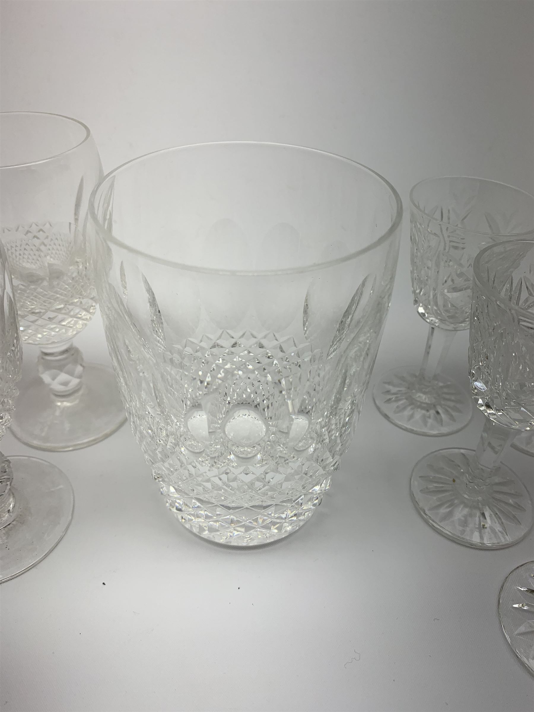 A set of eight Waterford crystal Colleen pattern sherry glasses - Image 4 of 5