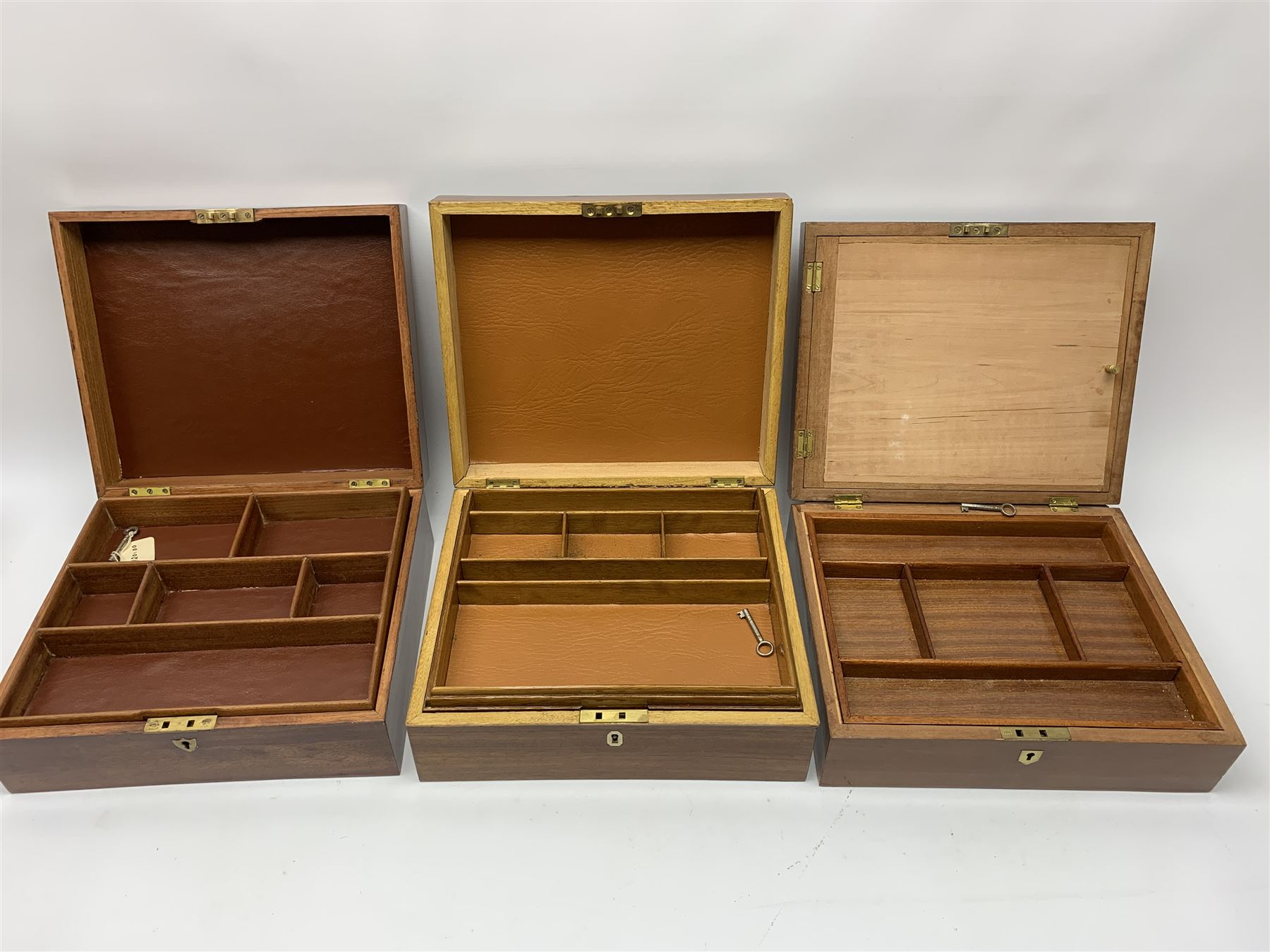 Three modern veneered boxes - Image 2 of 2