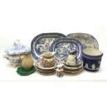 A collection of 19th century ceramics