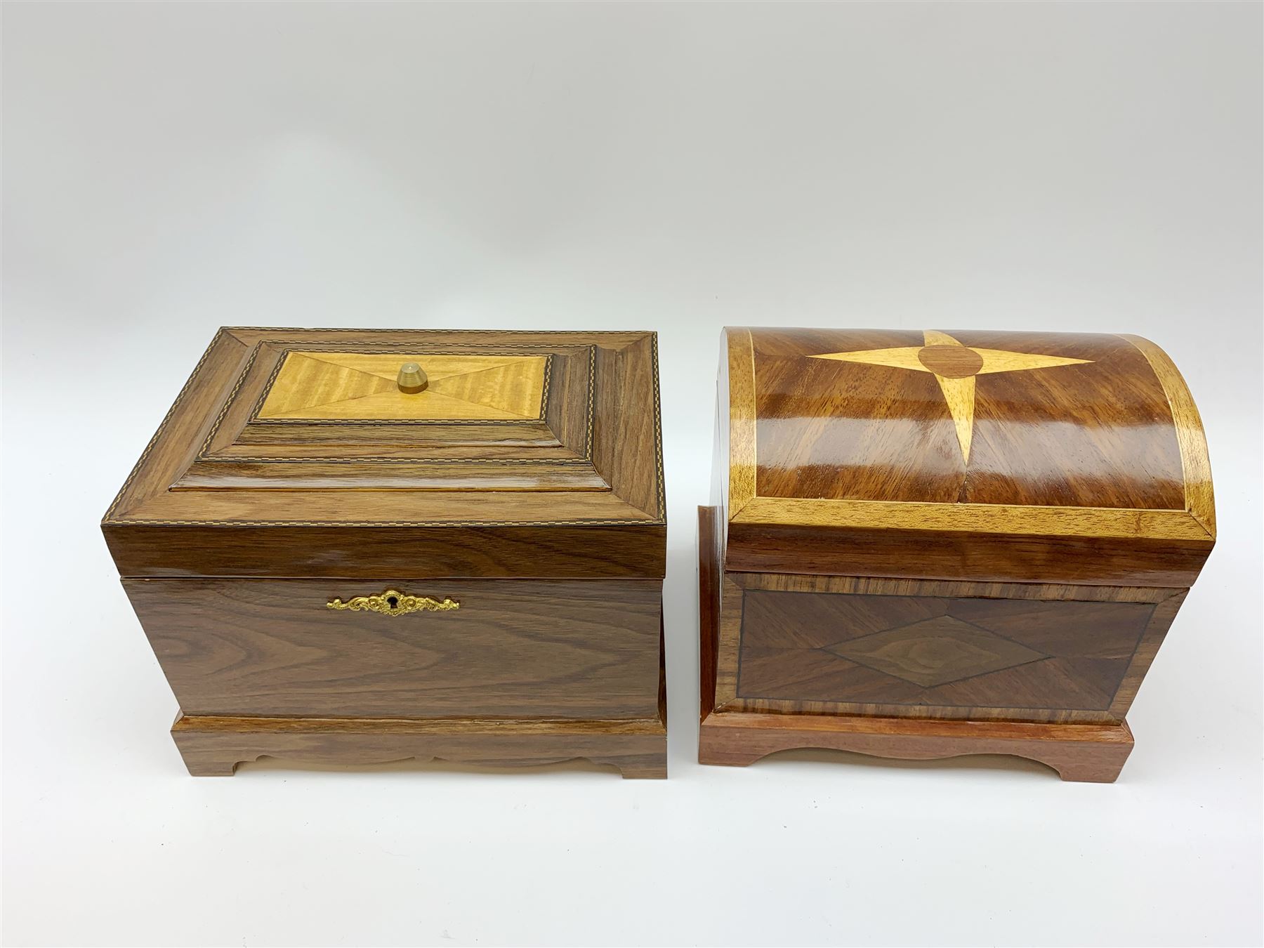 Four modern veneered boxes - Image 4 of 5