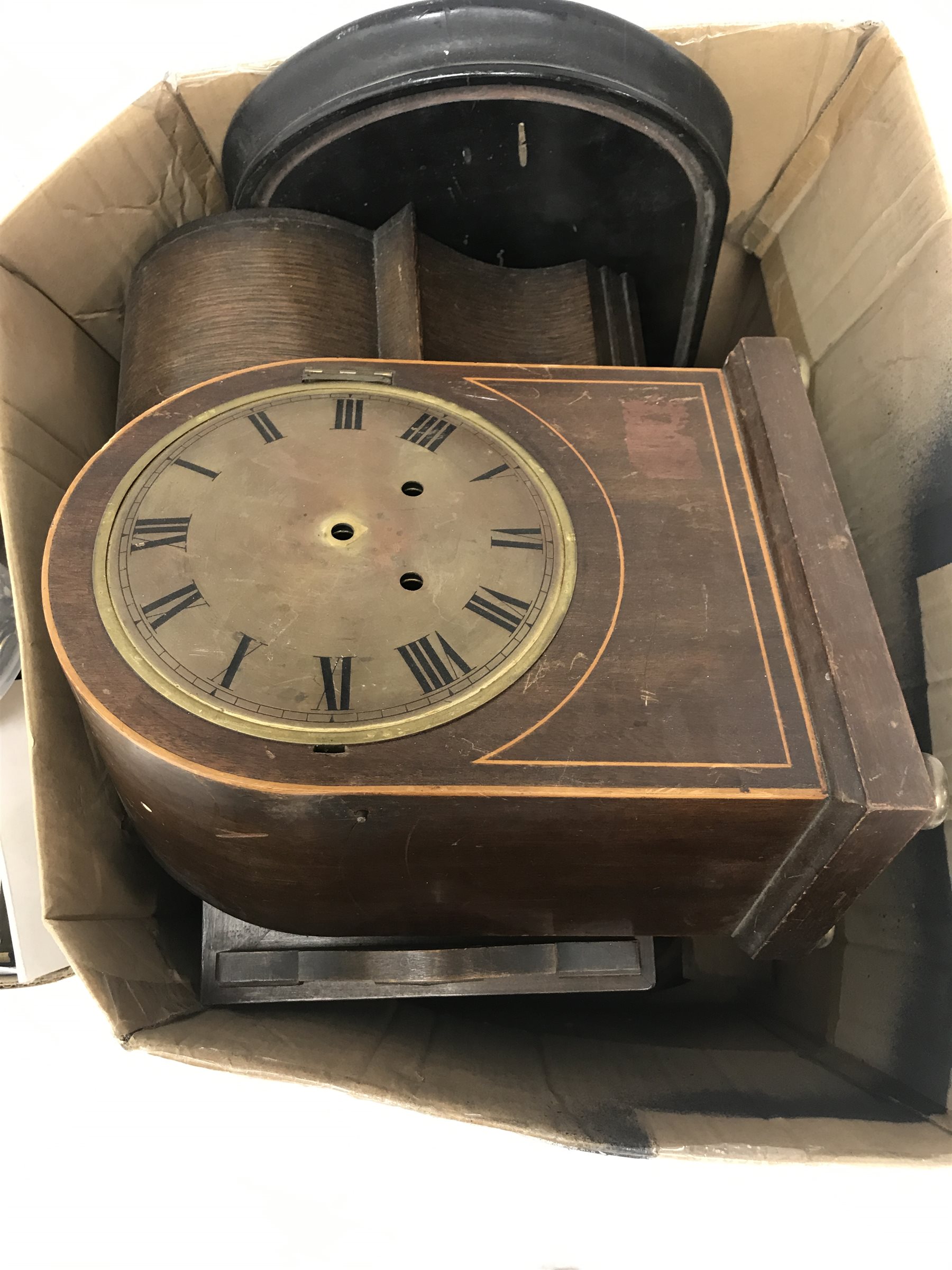 Collection of clock and watch parts - various cases some with movement - Image 2 of 2