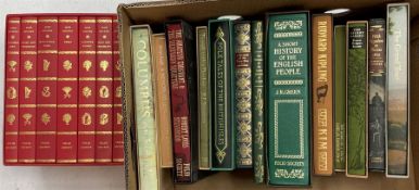 A collection of Folio Society books