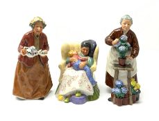 Three Royal Doulton figures