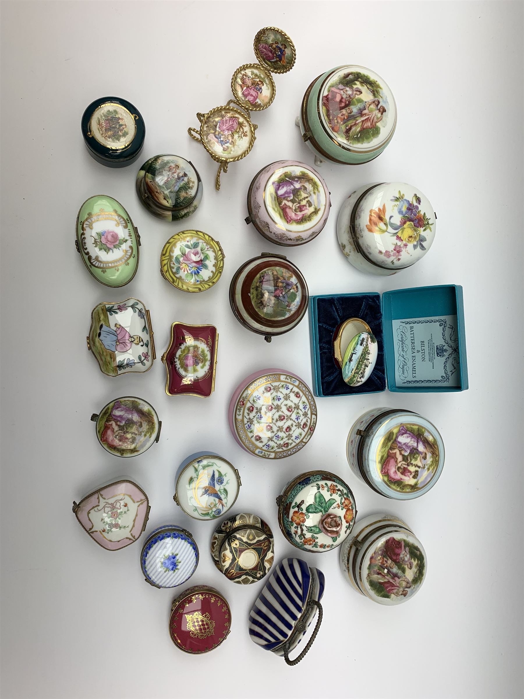 A group of various pill and trinket boxes - Image 2 of 3
