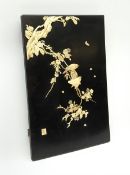 An early 20th century Japanese Shibayama panel